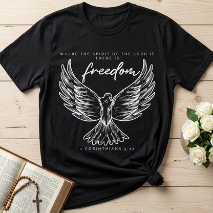 Where The Spirit Of The Lord Is There Is Freedom 2 Corithians 3.17 01