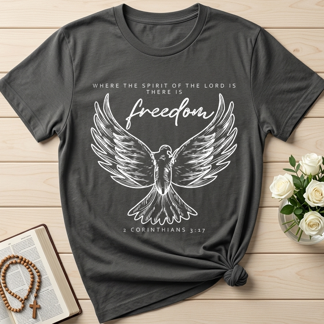Where The Spirit Of The Lord Is There Is Freedom 2 Corithians 3.17 01
