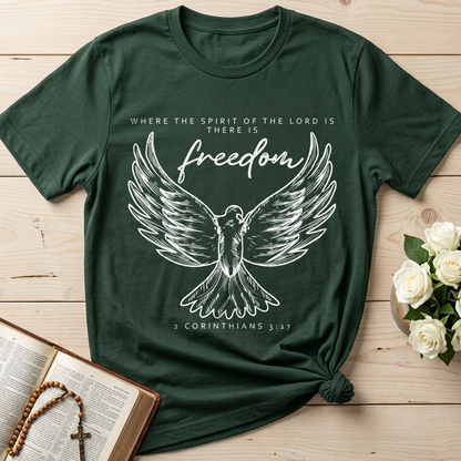 Where The Spirit Of The Lord Is There Is Freedom 2 Corithians 3.17 01