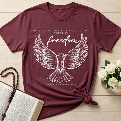 Where The Spirit Of The Lord Is There Is Freedom 2 Corithians 3.17 01