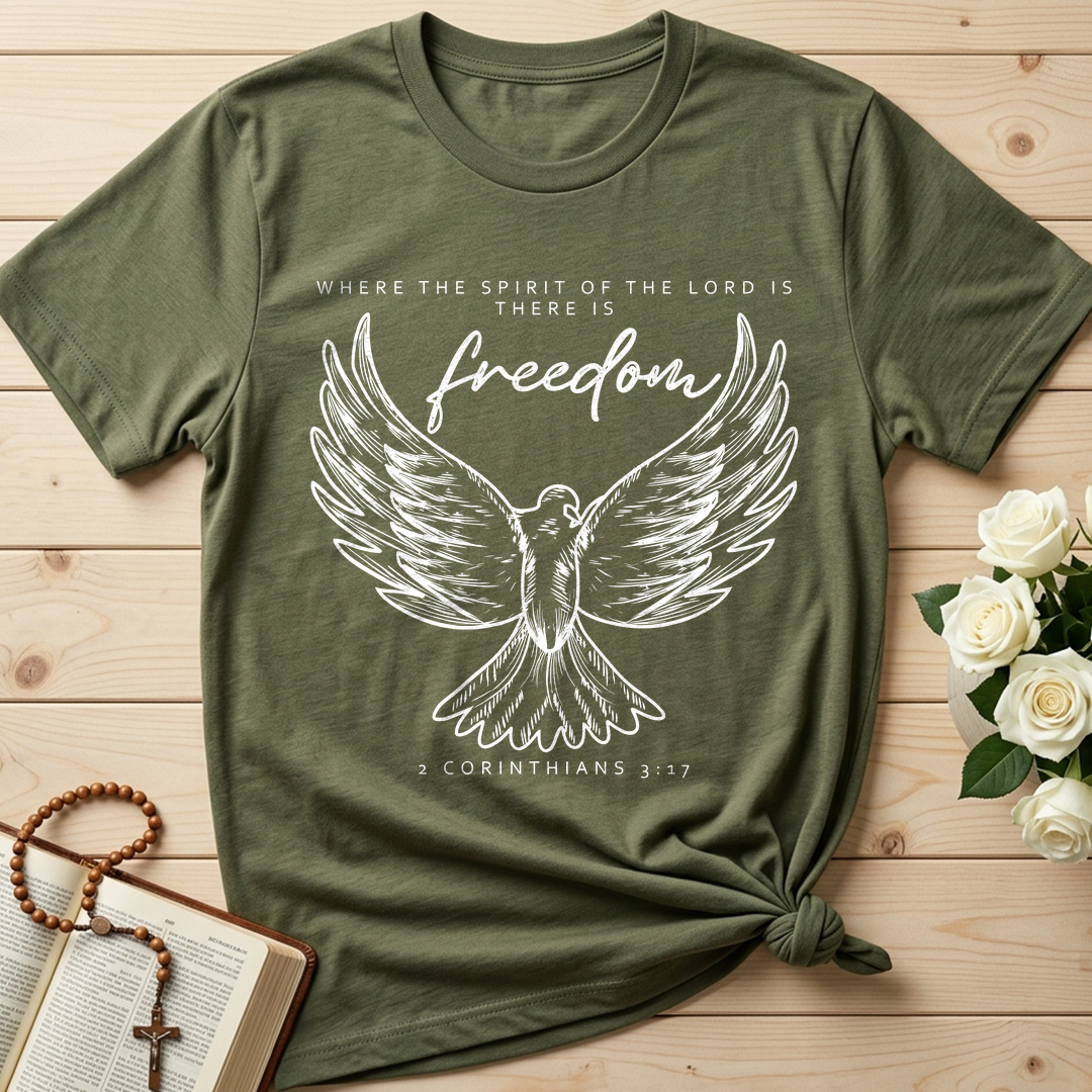 Where The Spirit Of The Lord Is There Is Freedom 2 Corithians 3.17 01