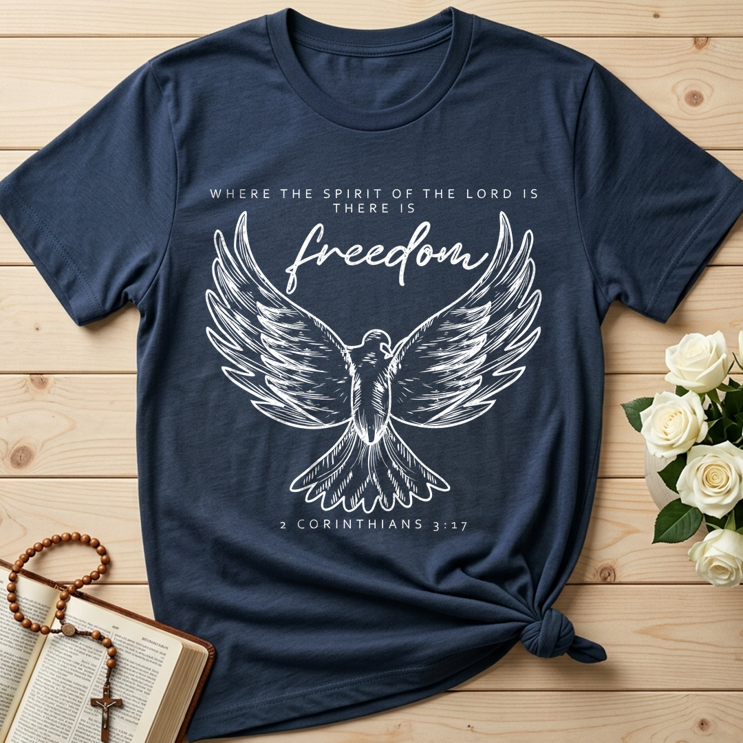 Where The Spirit Of The Lord Is There Is Freedom 2 Corithians 3.17 01