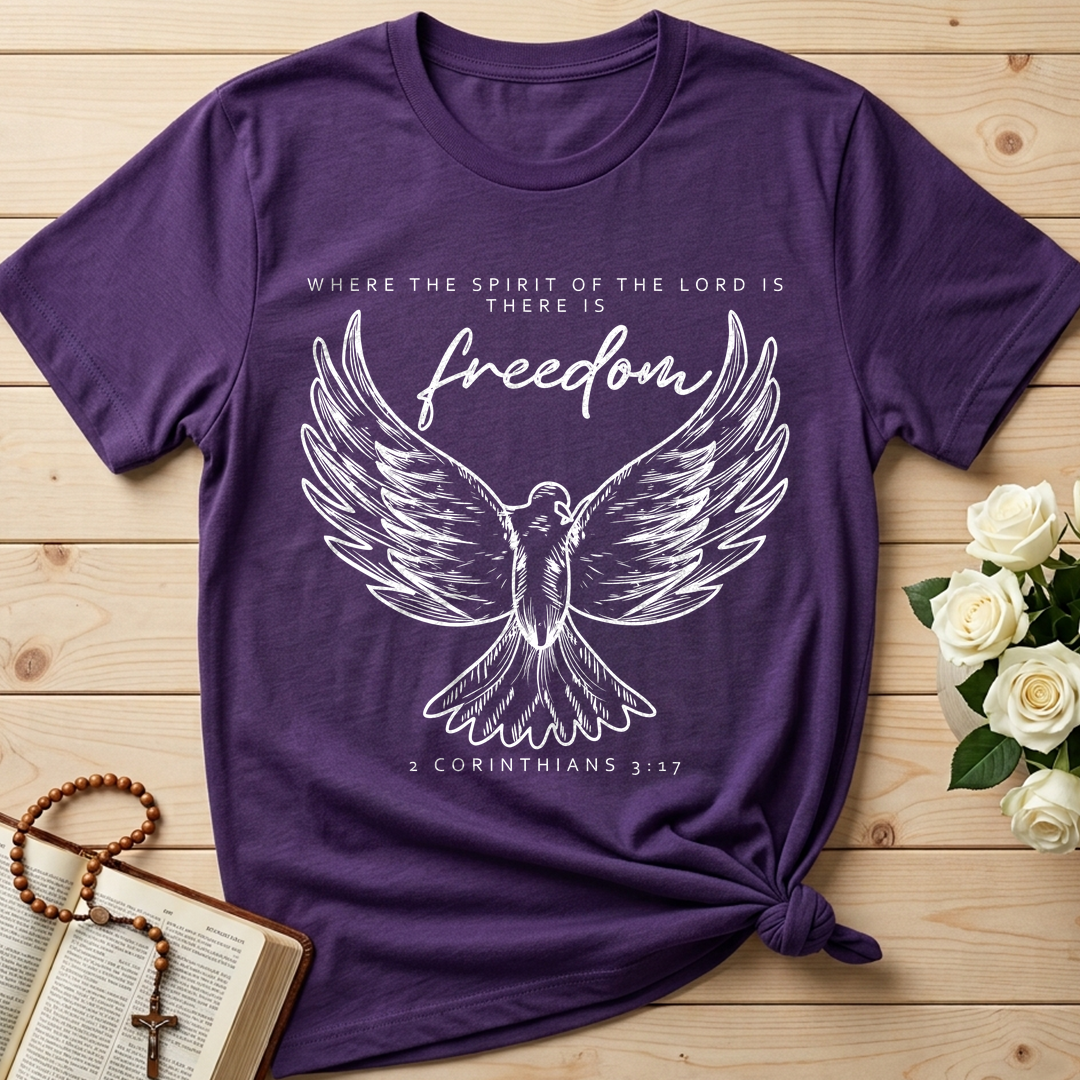 Where The Spirit Of The Lord Is There Is Freedom 2 Corithians 3.17 01