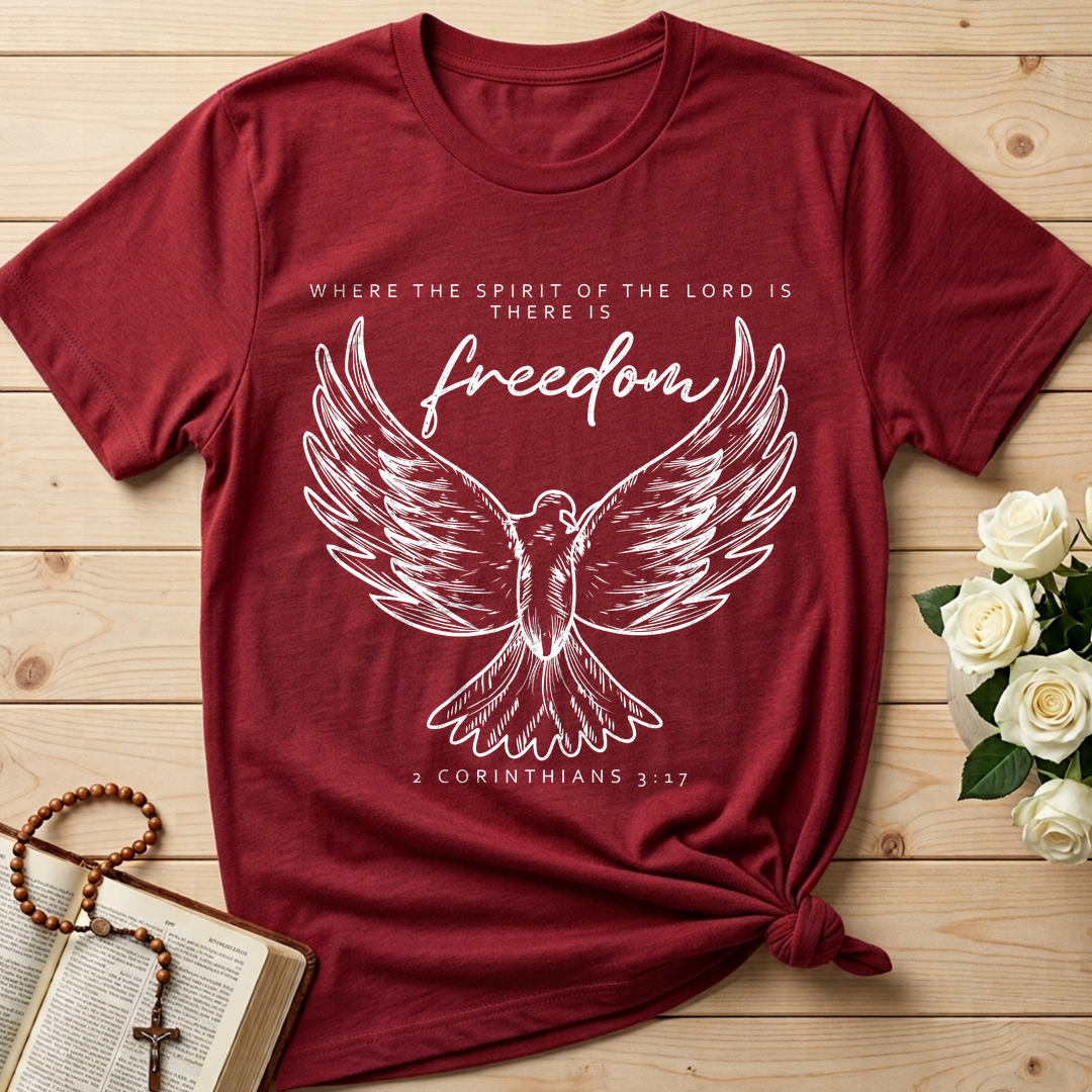 Where The Spirit Of The Lord Is There Is Freedom 2 Corithians 3.17 01