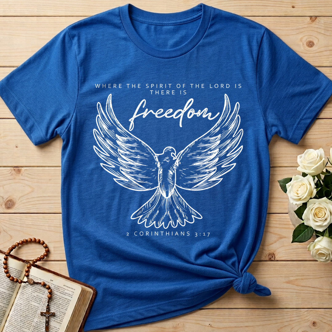 Where The Spirit Of The Lord Is There Is Freedom 2 Corithians 3.17 01