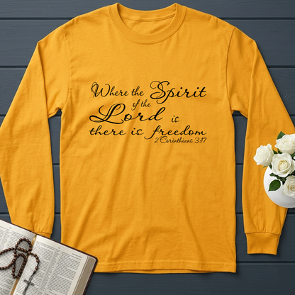 Where The Spirit Of The Lord Is There Is Freedom 2 Corithians 3.17 02