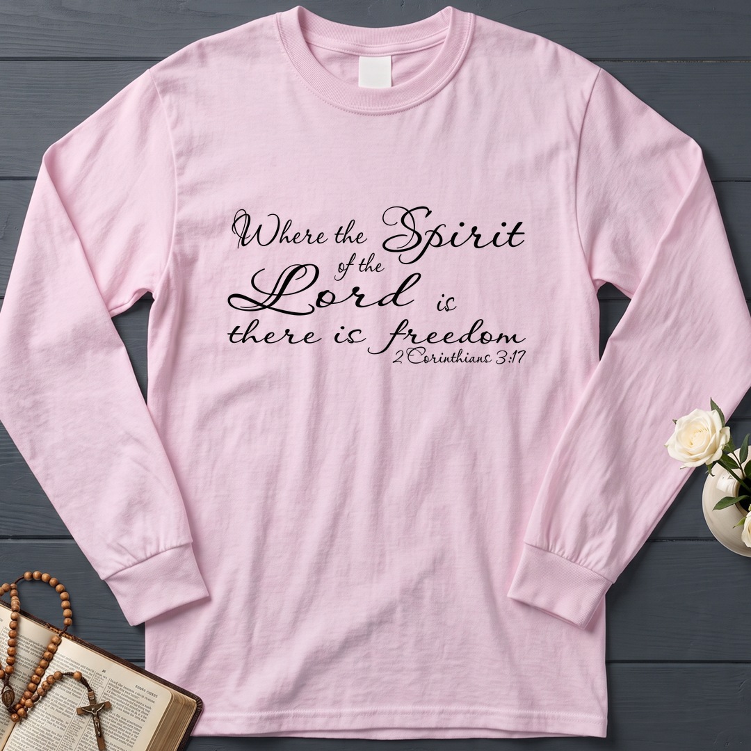 Where The Spirit Of The Lord Is There Is Freedom 2 Corithians 3.17 02