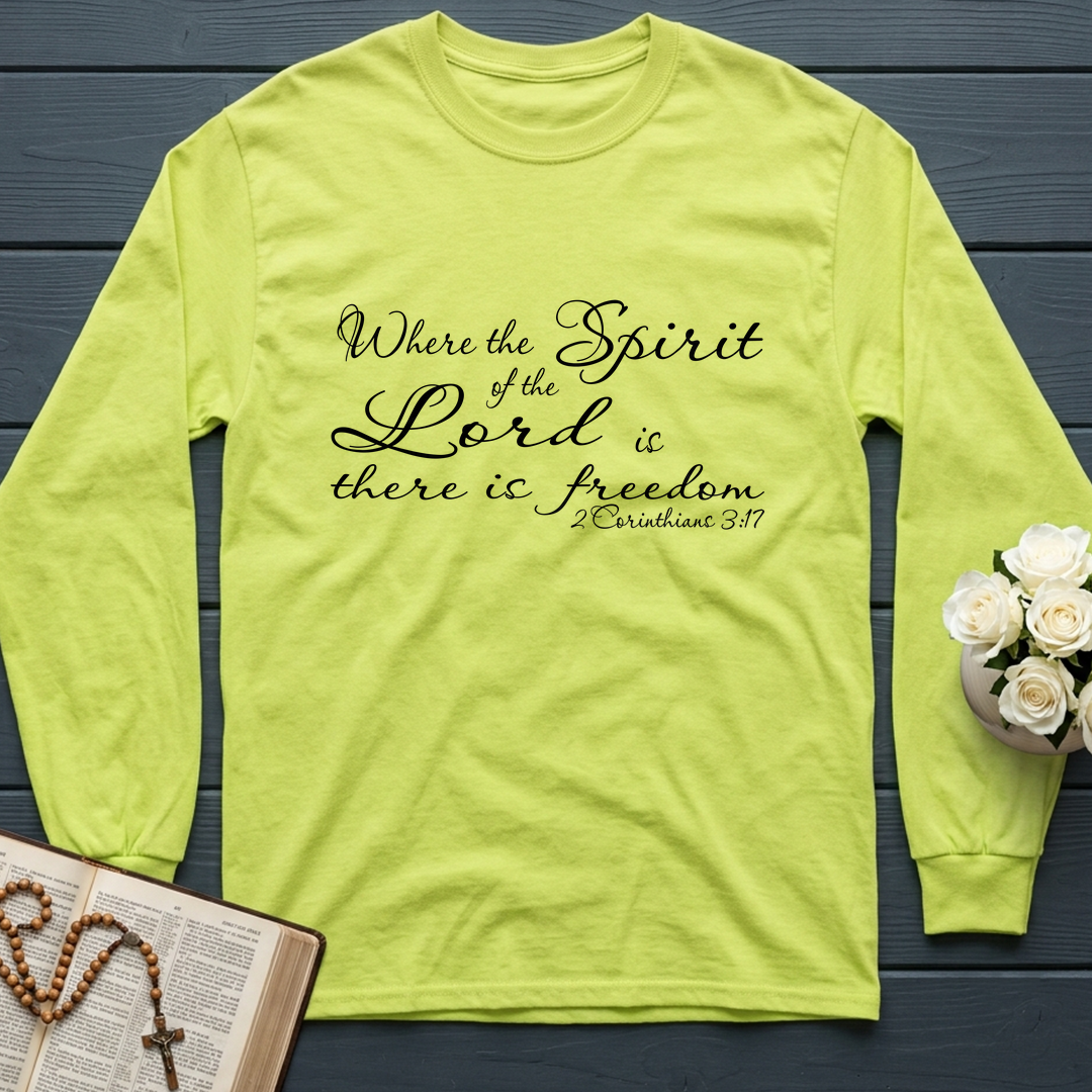 Where The Spirit Of The Lord Is There Is Freedom 2 Corithians 3.17 02