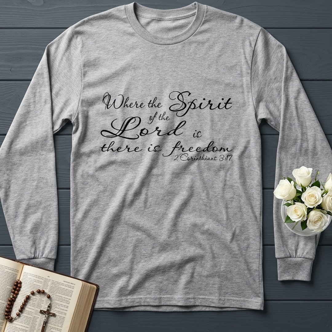 Where The Spirit Of The Lord Is There Is Freedom 2 Corithians 3.17 02