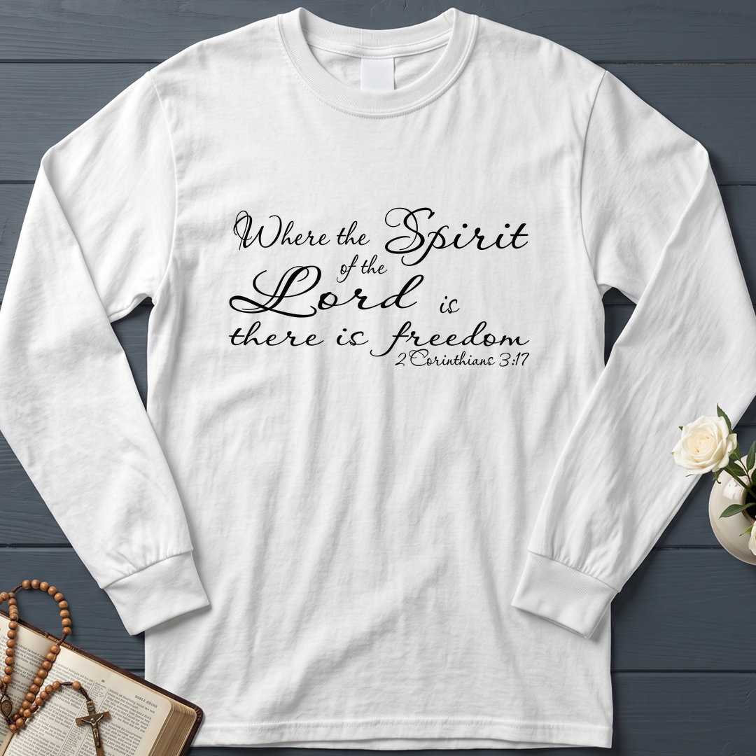 Where The Spirit Of The Lord Is There Is Freedom 2 Corithians 3.17 02