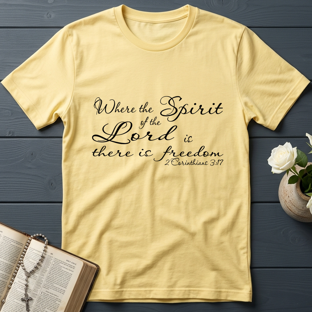 Where The Spirit Of The Lord Is There Is Freedom 2 Corithians 3.17 02