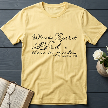 Where The Spirit Of The Lord Is There Is Freedom 2 Corithians 3.17 02
