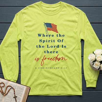 Where The Spirit Of The Lord Is There Is Freedom 2 Corithians 3.17 03