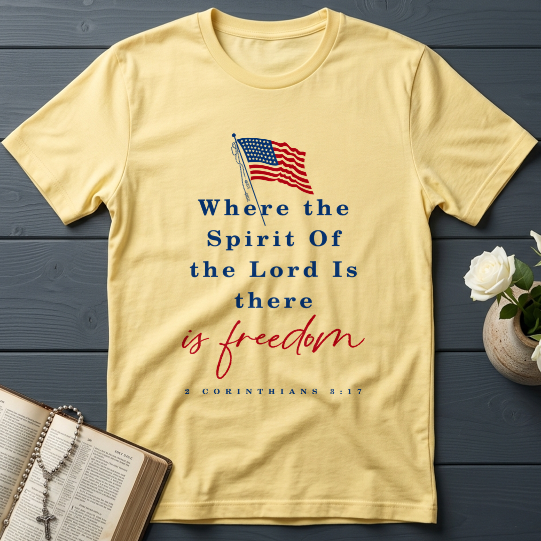 Where The Spirit Of The Lord Is There Is Freedom 2 Corithians 3.17 03