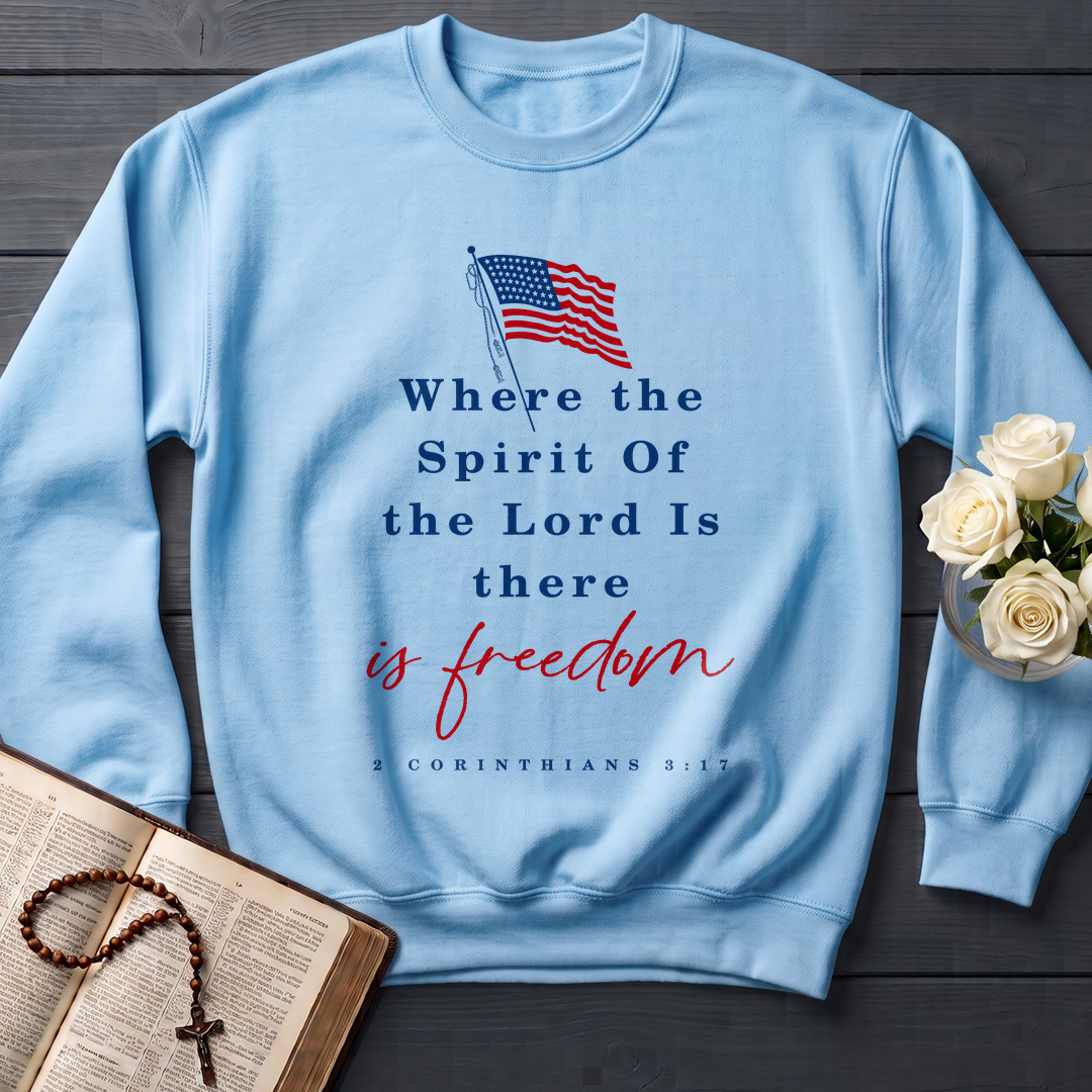 Where The Spirit Of The Lord Is There Is Freedom 2 Corithians 3.17 03