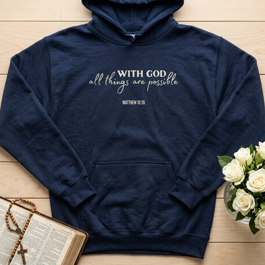 With God All Things Are Possible Matthew 19.26 01