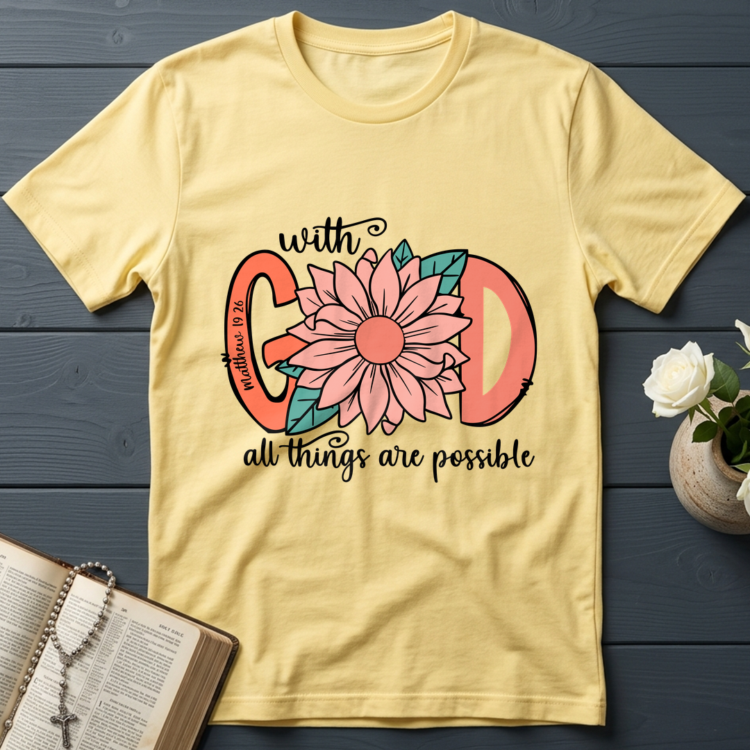 With God All Things Are Possible Matthew 19.26 04