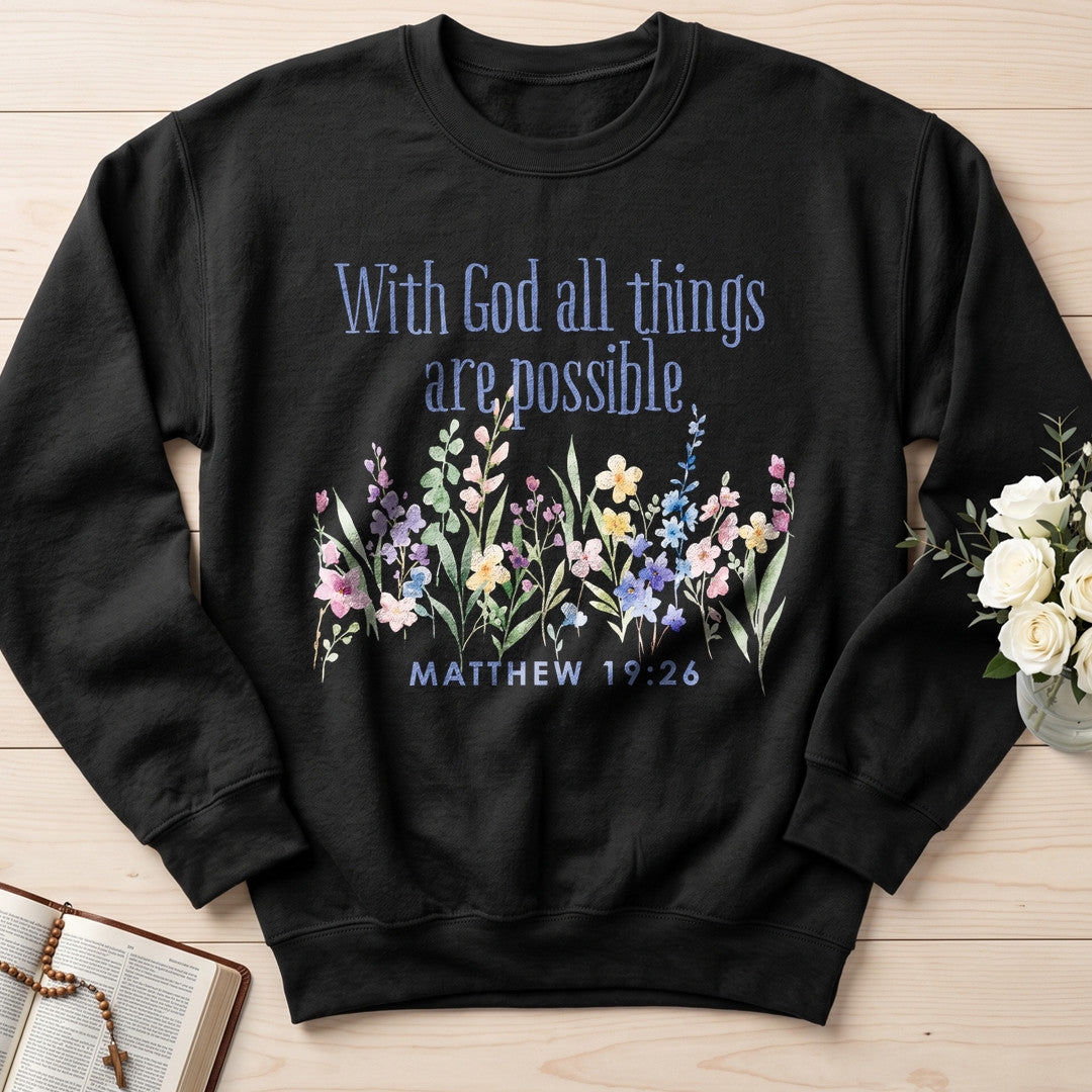 With God All Things Are Possible Matthew 19.26 08