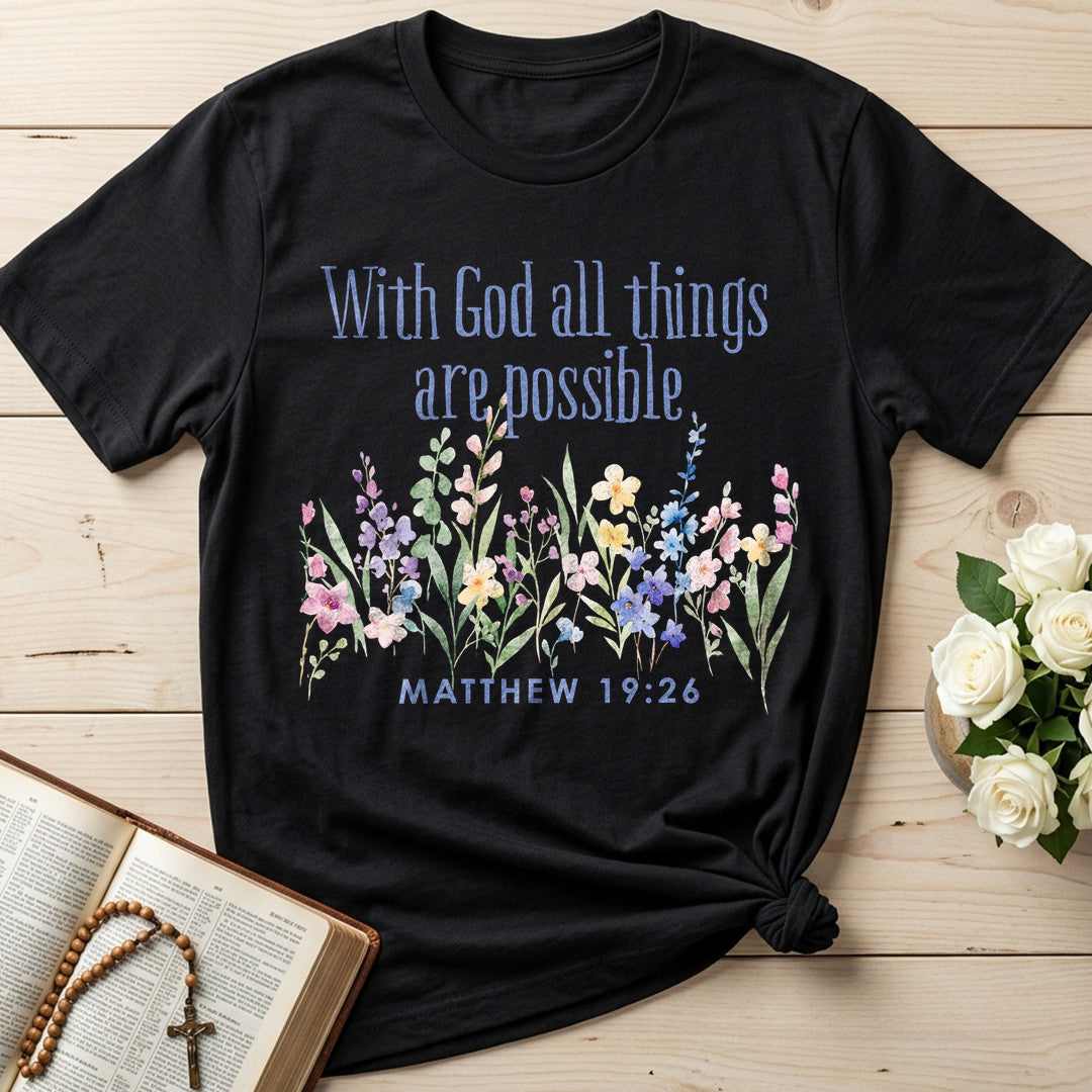 With God All Things Are Possible Matthew 19.26 08