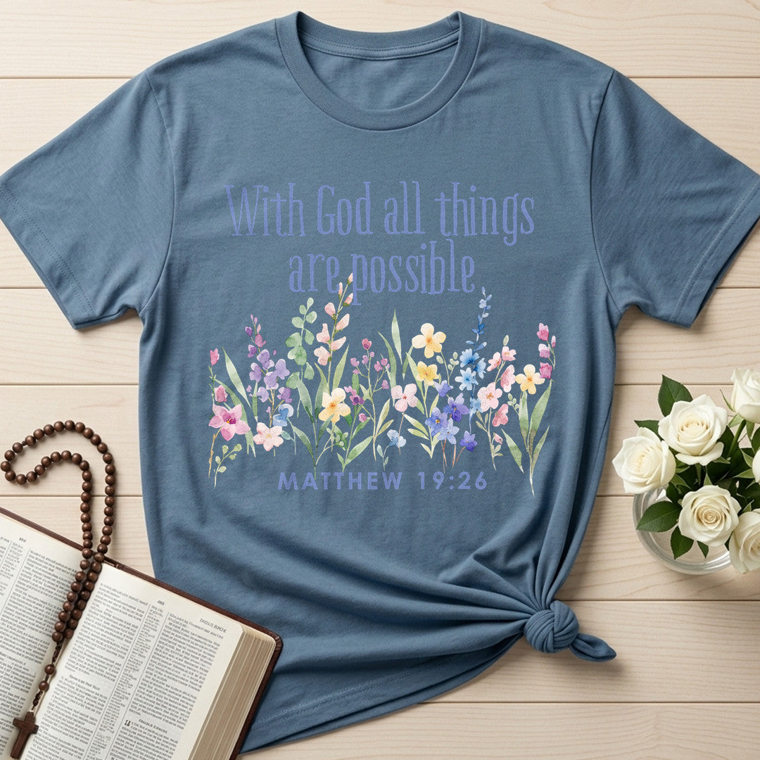 With God All Things Are Possible Matthew 19.26 08