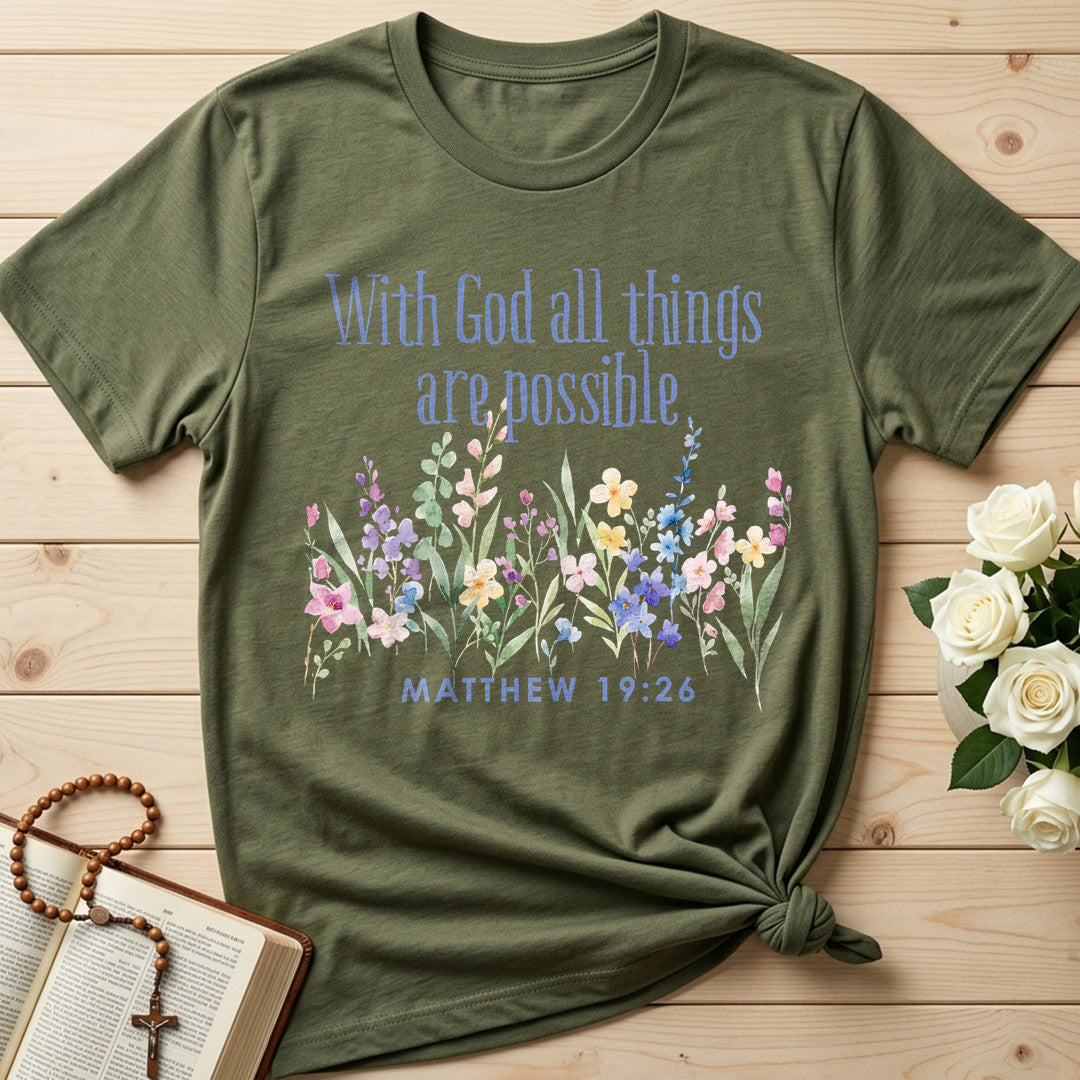 With God All Things Are Possible Matthew 19.26 08
