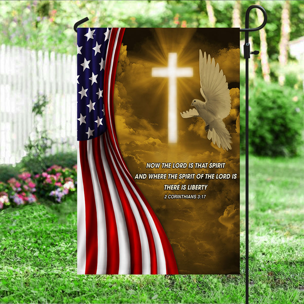 Jesus Flag Holy Spirit Liberty American Flag