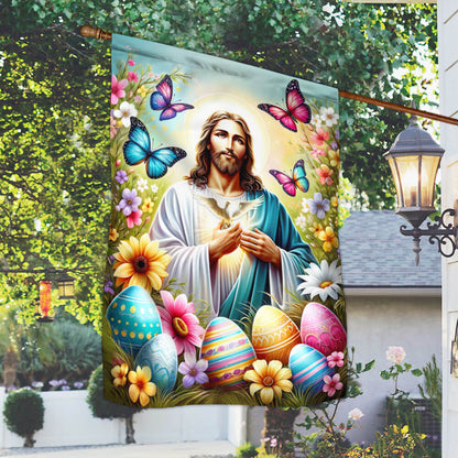 FLAGWIX  Jesus Christ Easter Day Egg Flag