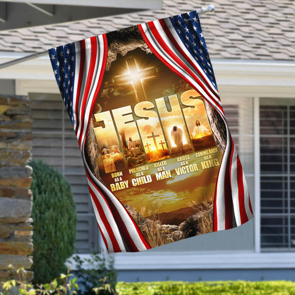 Jesus Flag Coming Back As A King