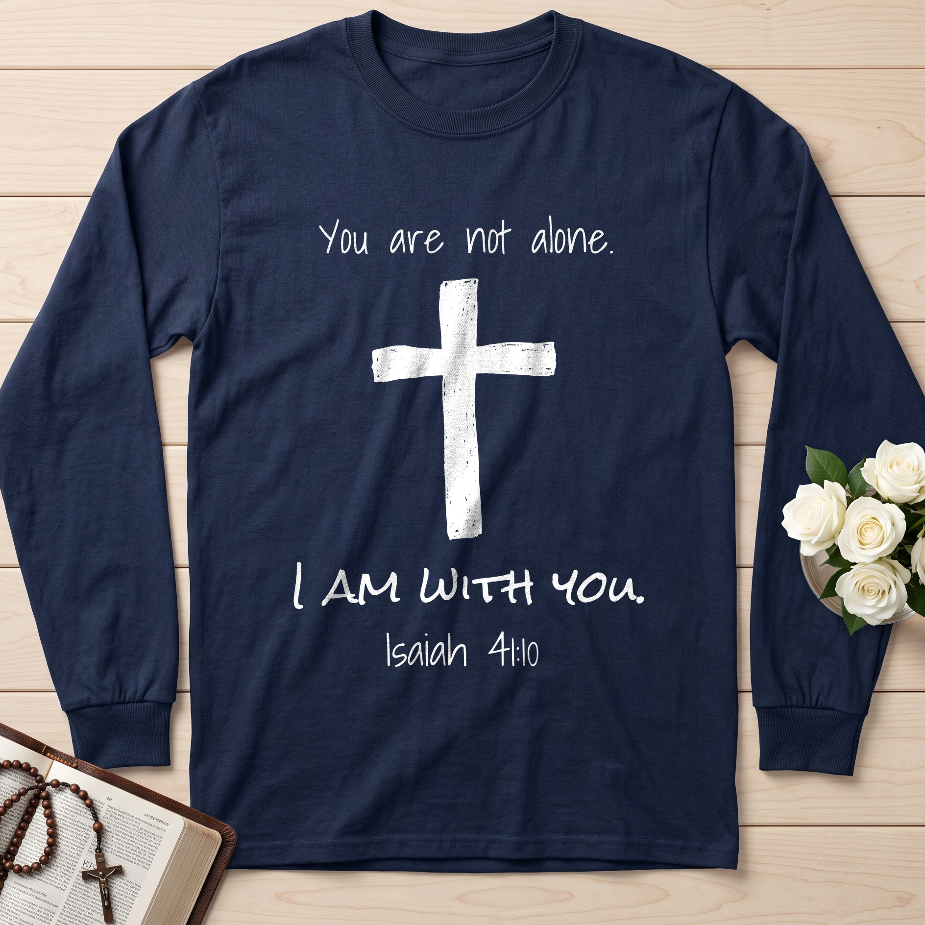 You Are Not Alone I Am With You Isaiah 41.10 01