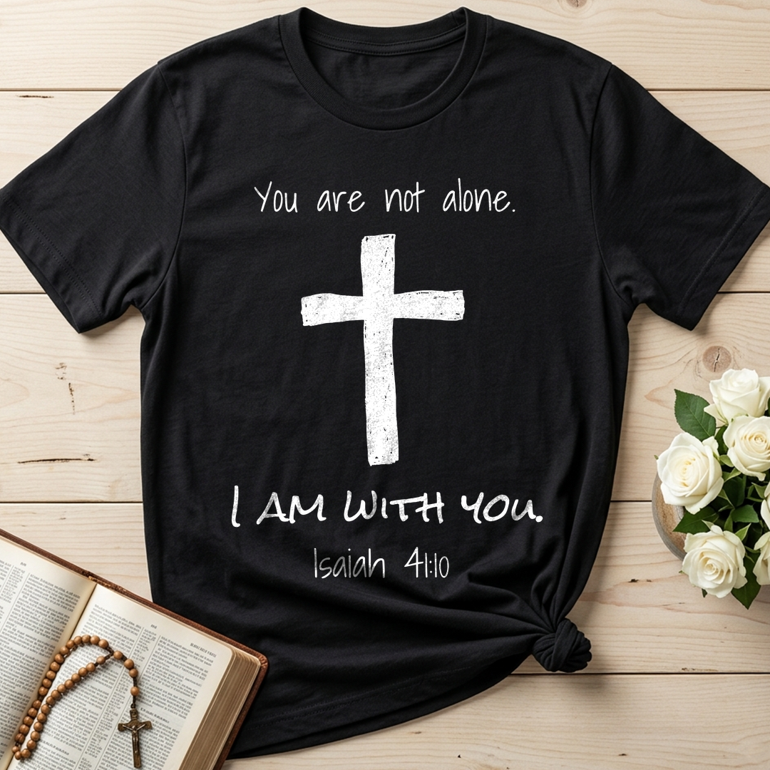 You Are Not Alone I Am With You Isaiah 41.10 01