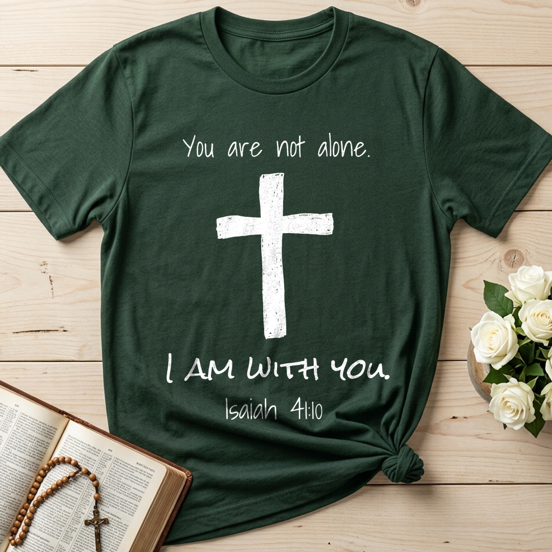 You Are Not Alone I Am With You Isaiah 41.10 01
