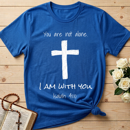 You Are Not Alone I Am With You Isaiah 41.10 01