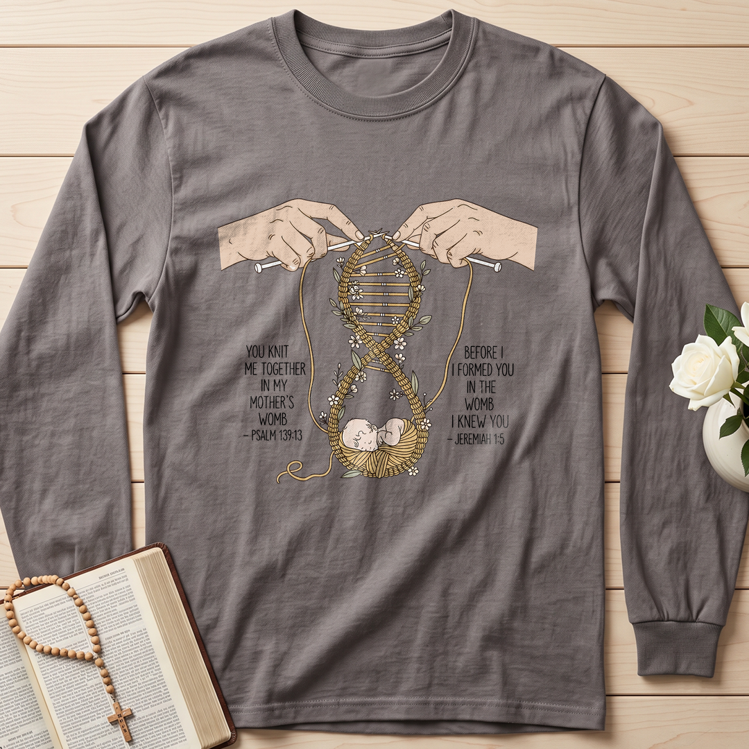 You Knit Me Together In My Mother's Womb Psalm 139.13 01