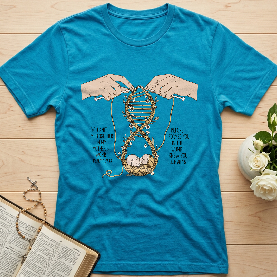 You Knit Me Together In My Mother's Womb Psalm 139.13 01