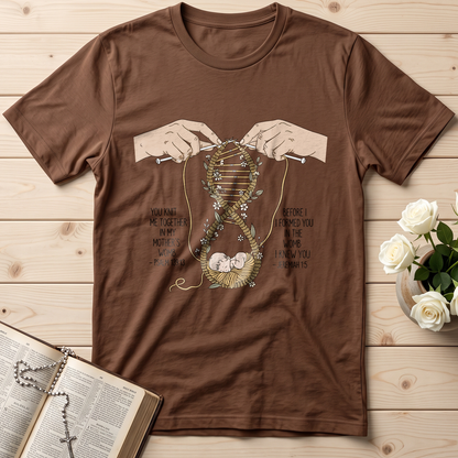 You Knit Me Together In My Mother's Womb Psalm 139.13 01