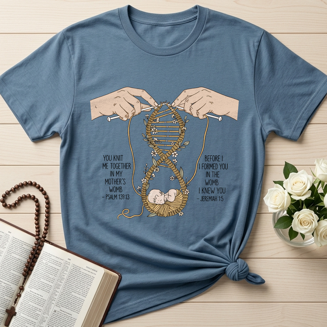You Knit Me Together In My Mother's Womb Psalm 139.13 01