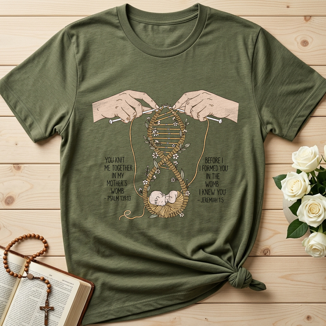 You Knit Me Together In My Mother's Womb Psalm 139.13 01