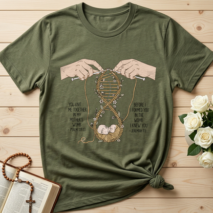 You Knit Me Together In My Mother's Womb Psalm 139.13 01