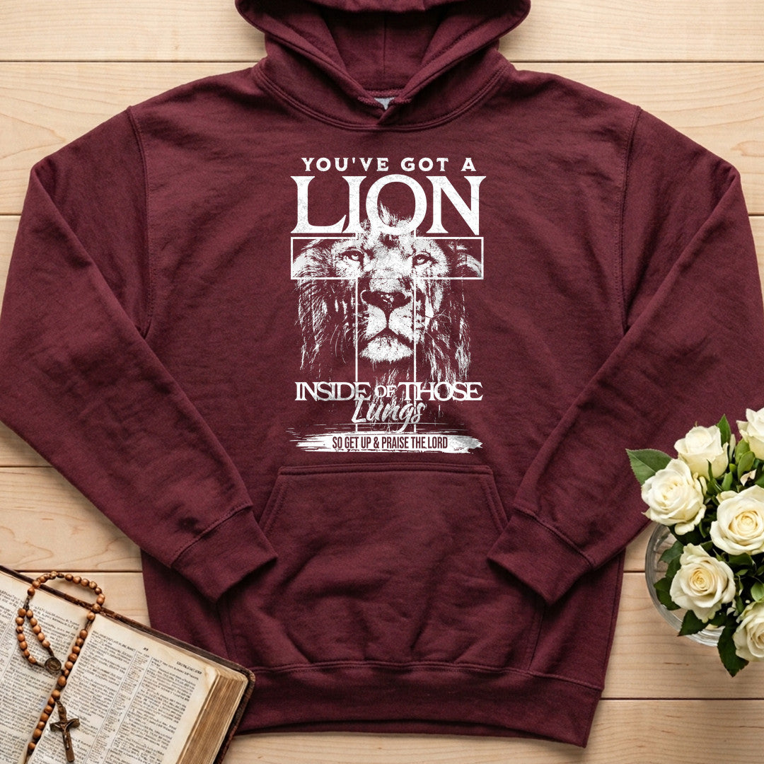 You've Got A Lion Inside Of Those Lungs So Get Up And Praise The Lord 01
