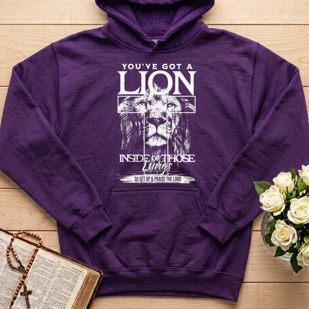 You've Got A Lion Inside Of Those Lungs So Get Up And Praise The Lord 01