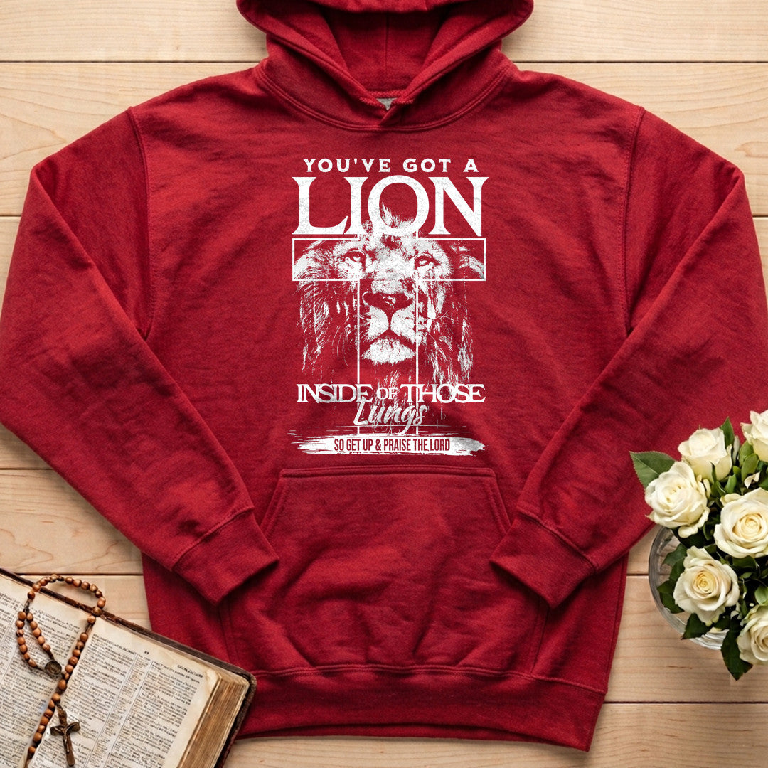 You've Got A Lion Inside Of Those Lungs So Get Up And Praise The Lord 01