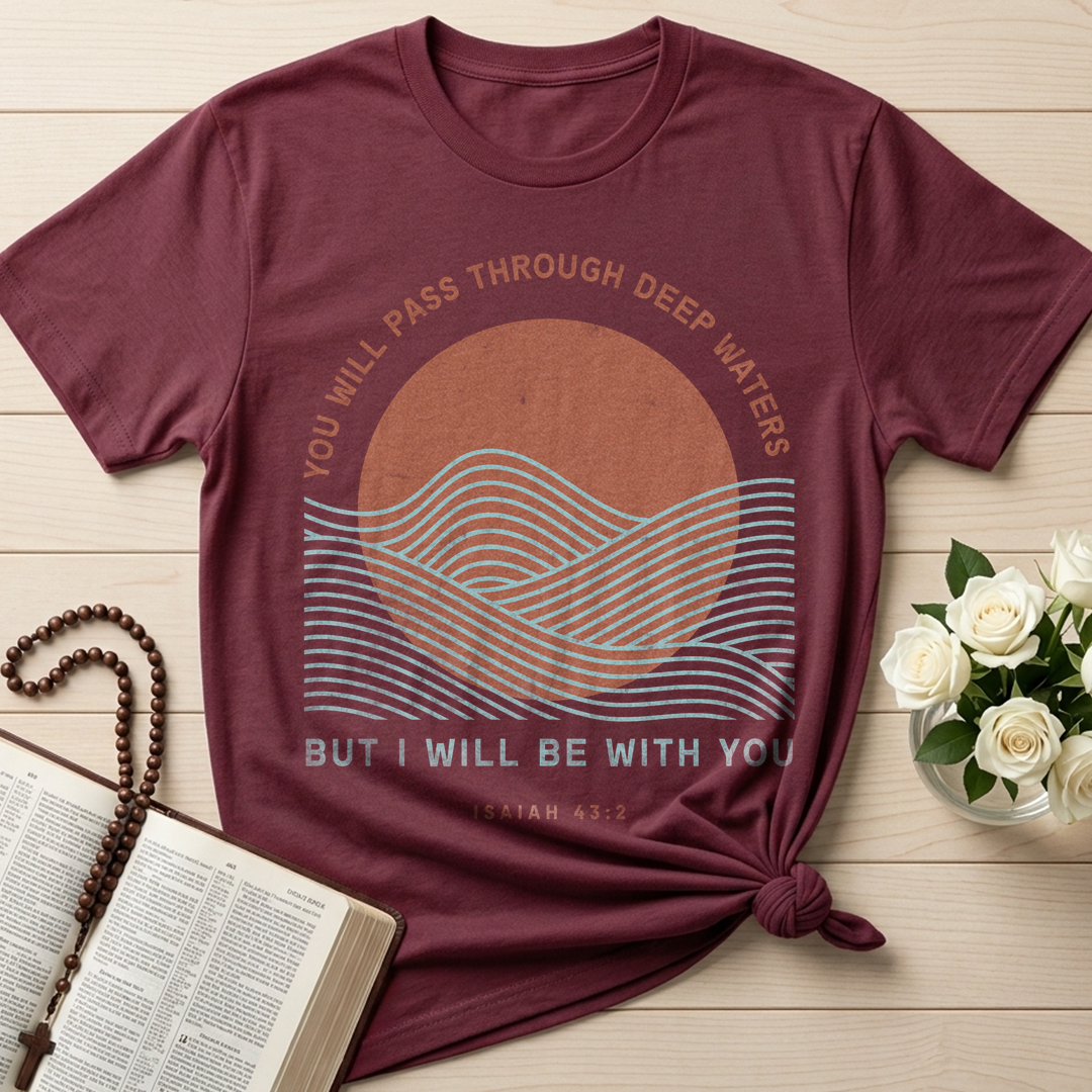 You Will Pass Through Deep Waters But I Will Be With You Isaiah 43.2 01