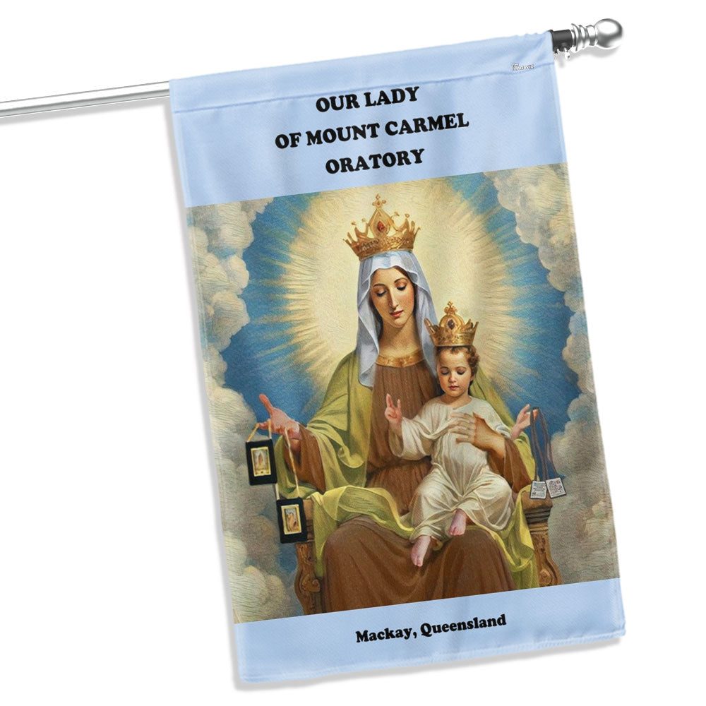 Our Lady of Mount Carmel Flag