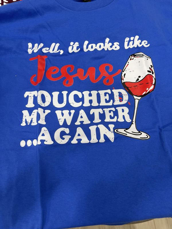 Verified buyer — T-Shirt in Royal, size 2XL